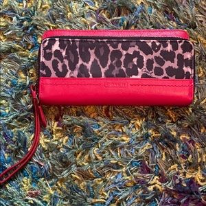 Coach two pocket wallet